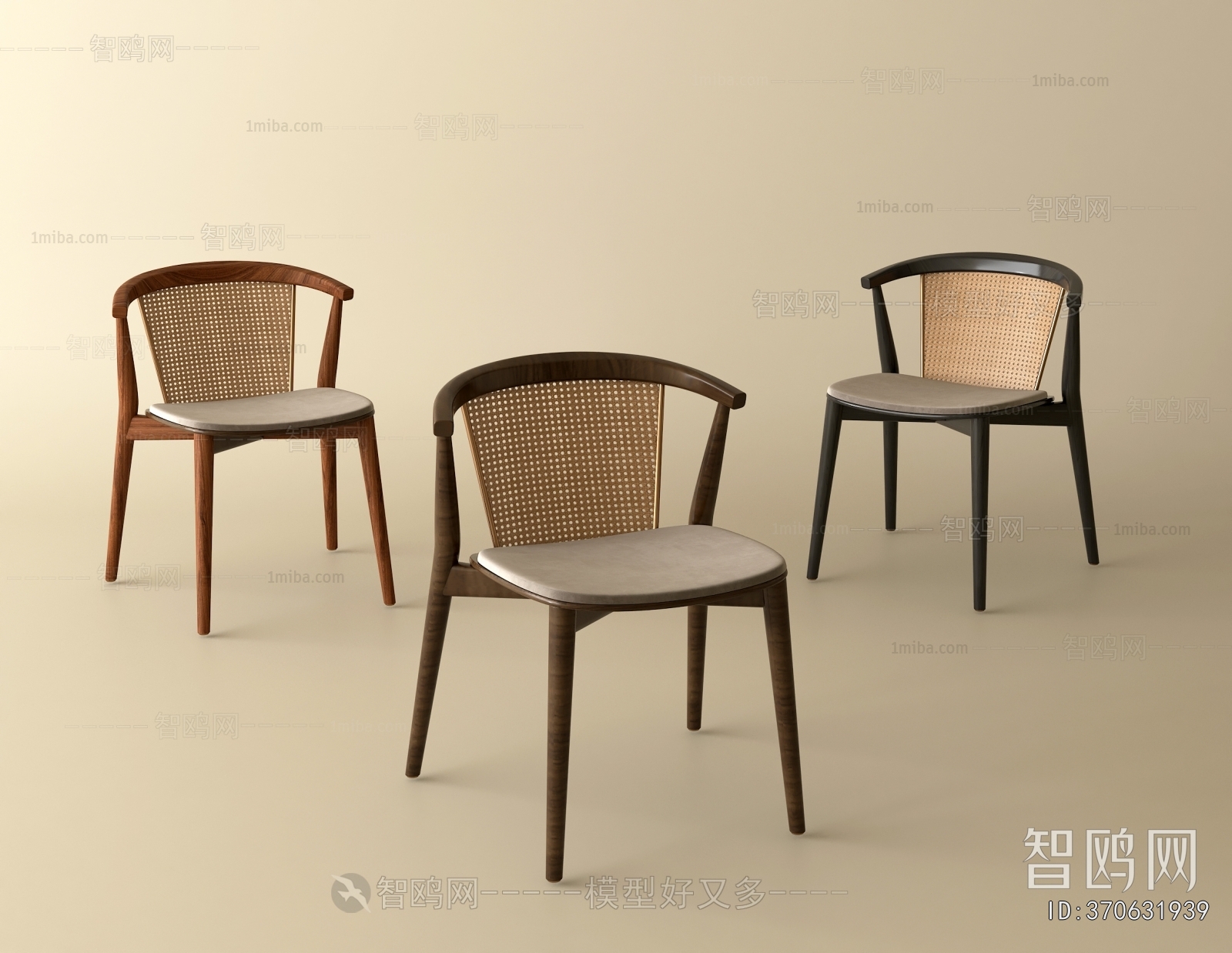 Wabi-sabi Style Lounge Chair