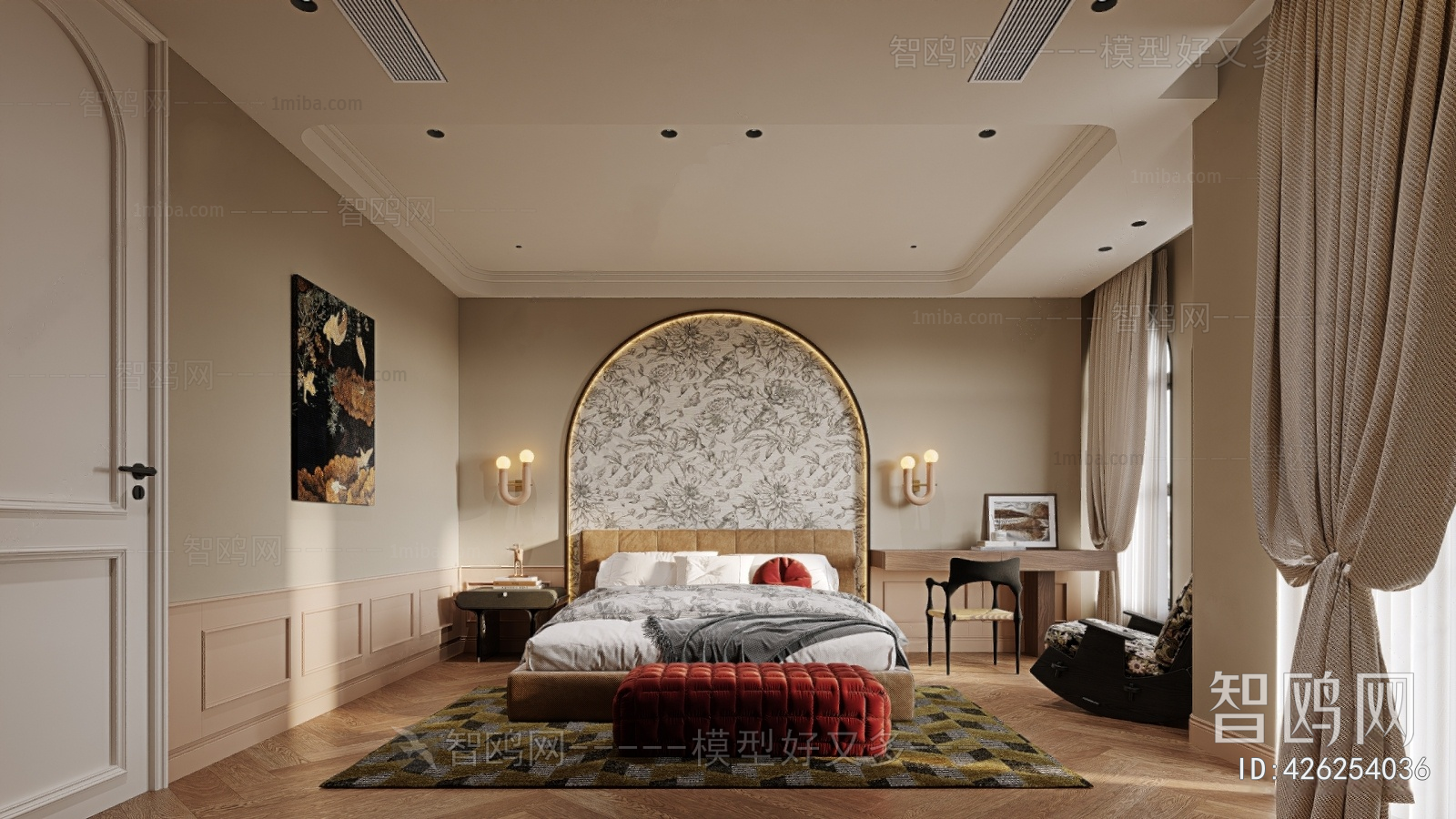 French Style Bedroom