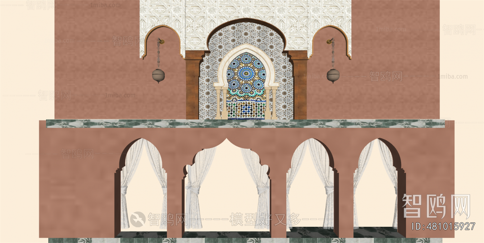 Southeast Asian Style Door