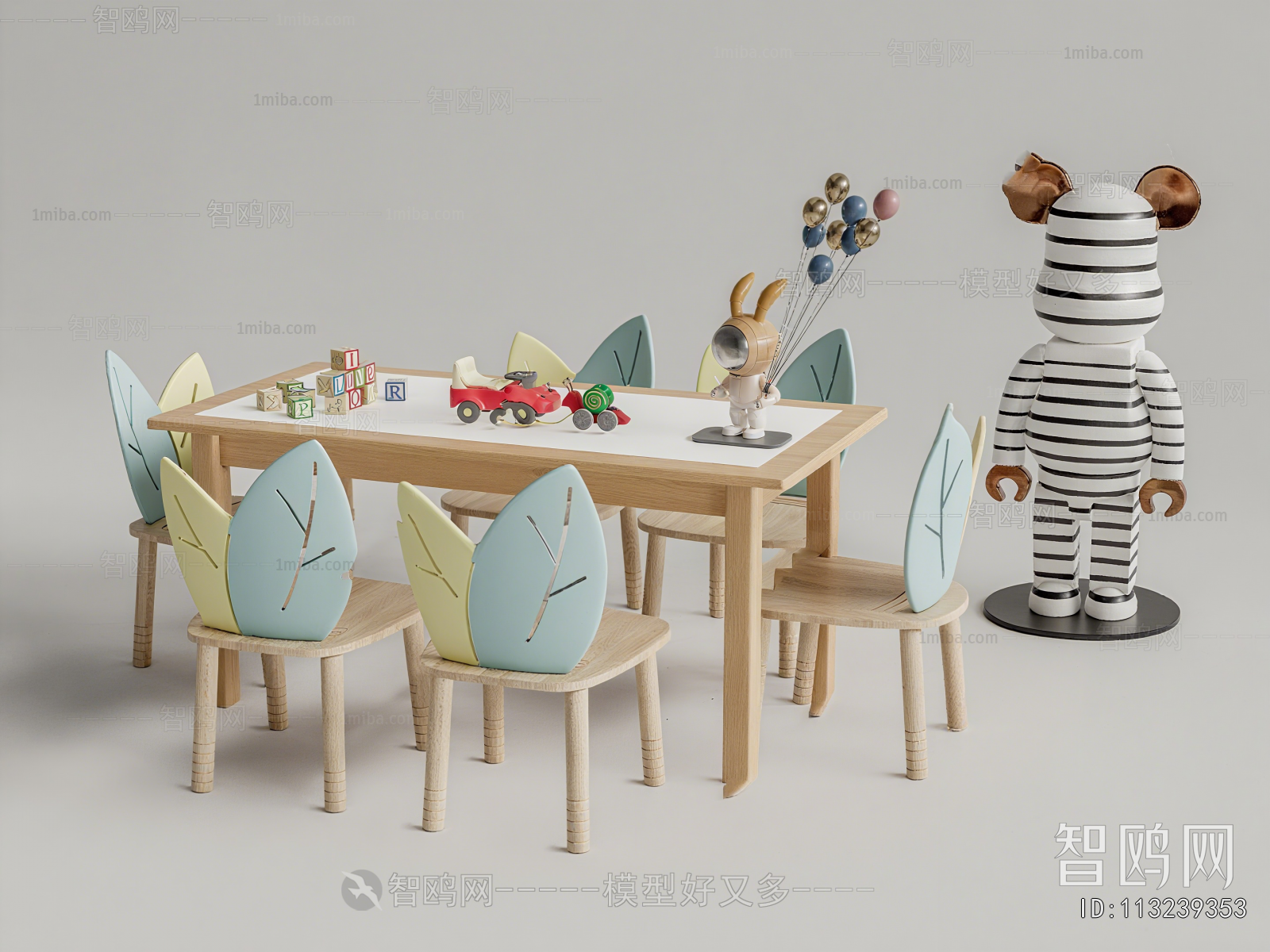 Modern Children's Table/chair