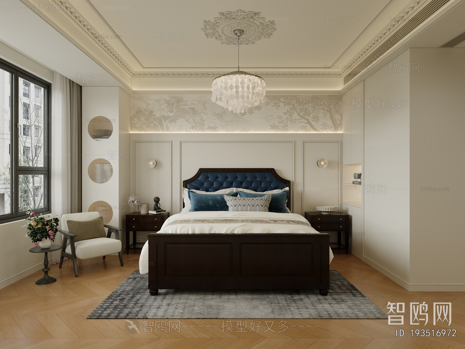 American Style Bedroom