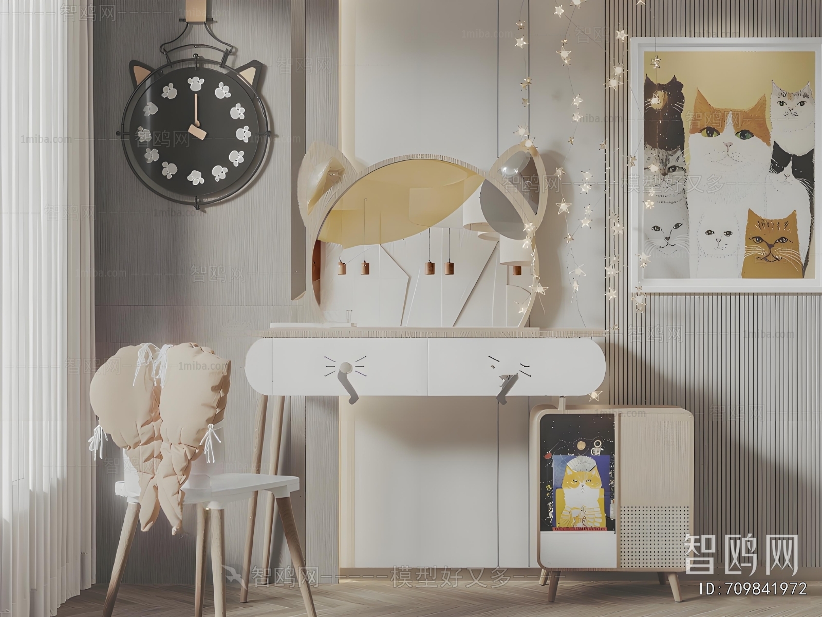 Modern Computer Desk And Chair