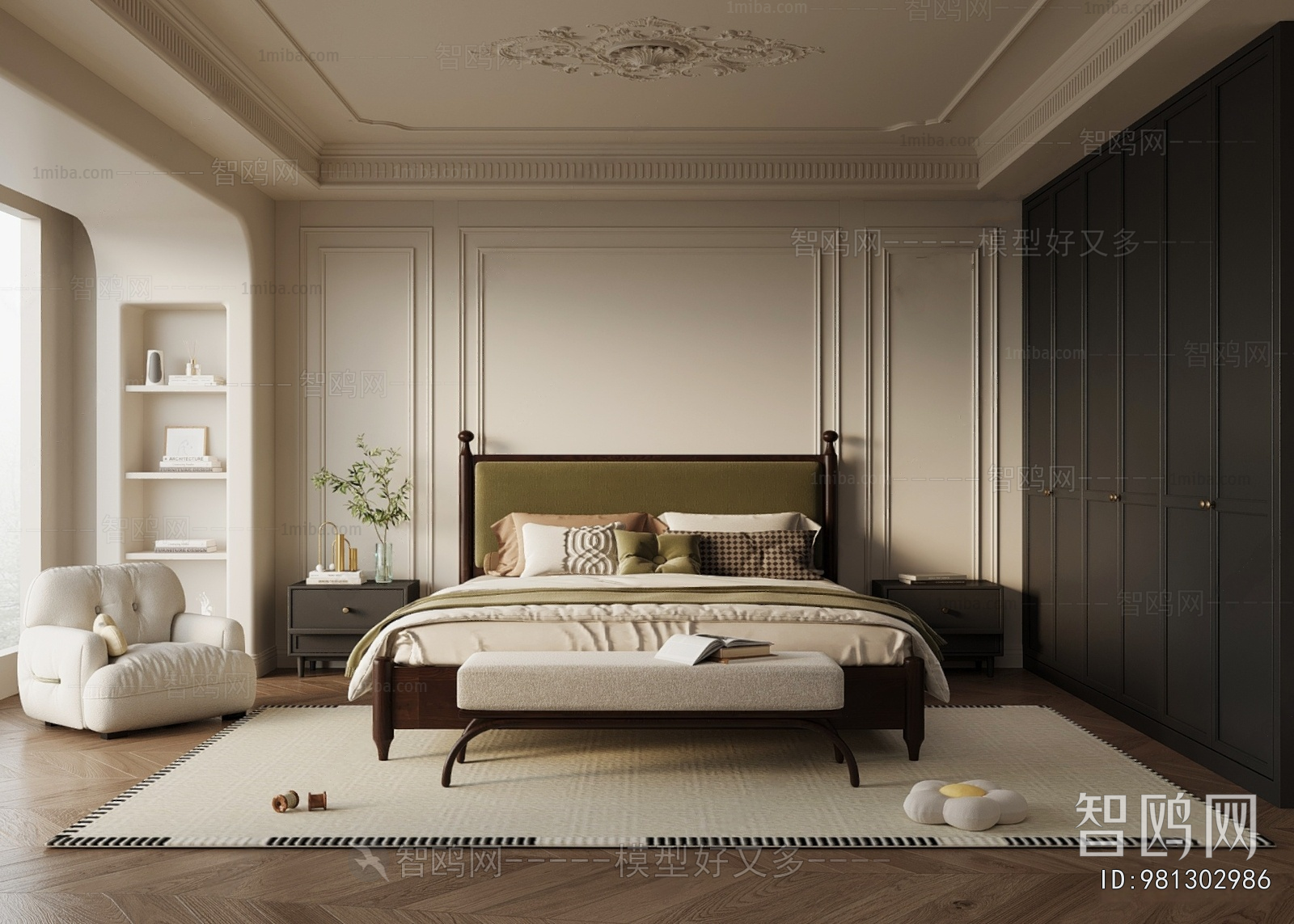 French Style Bedroom