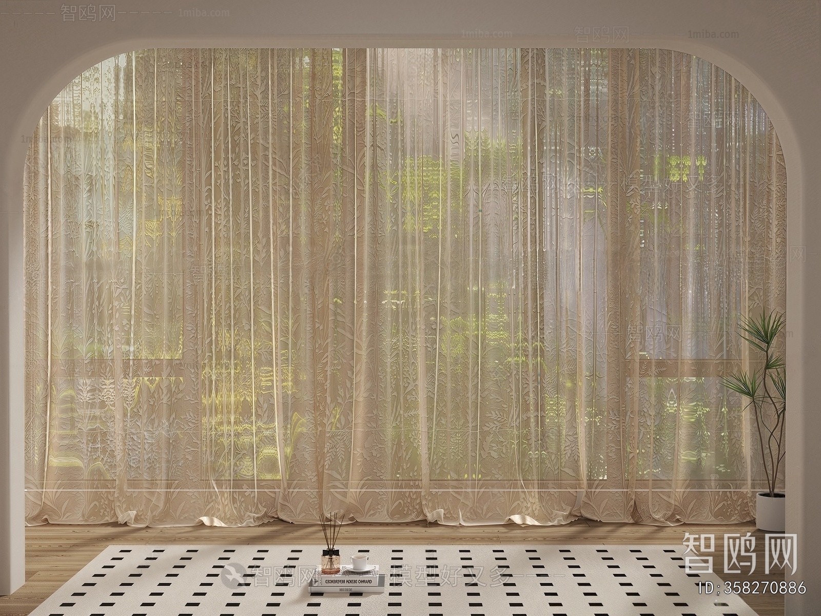 French Style The Curtain