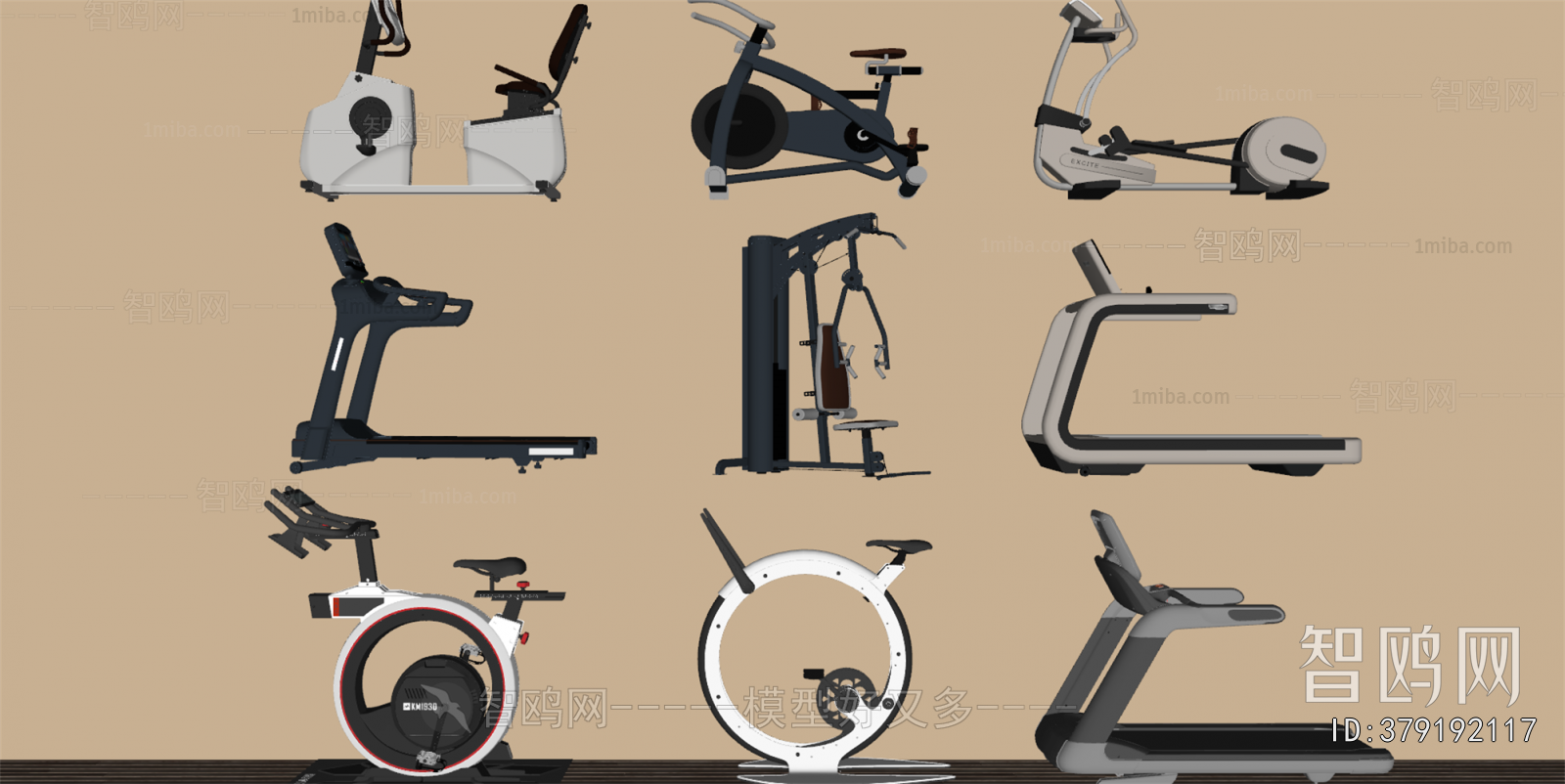 Modern Fitness Equipment