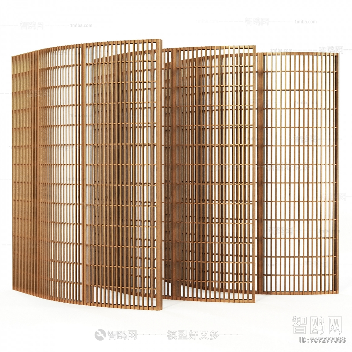 Modern Wooden Screen Partition