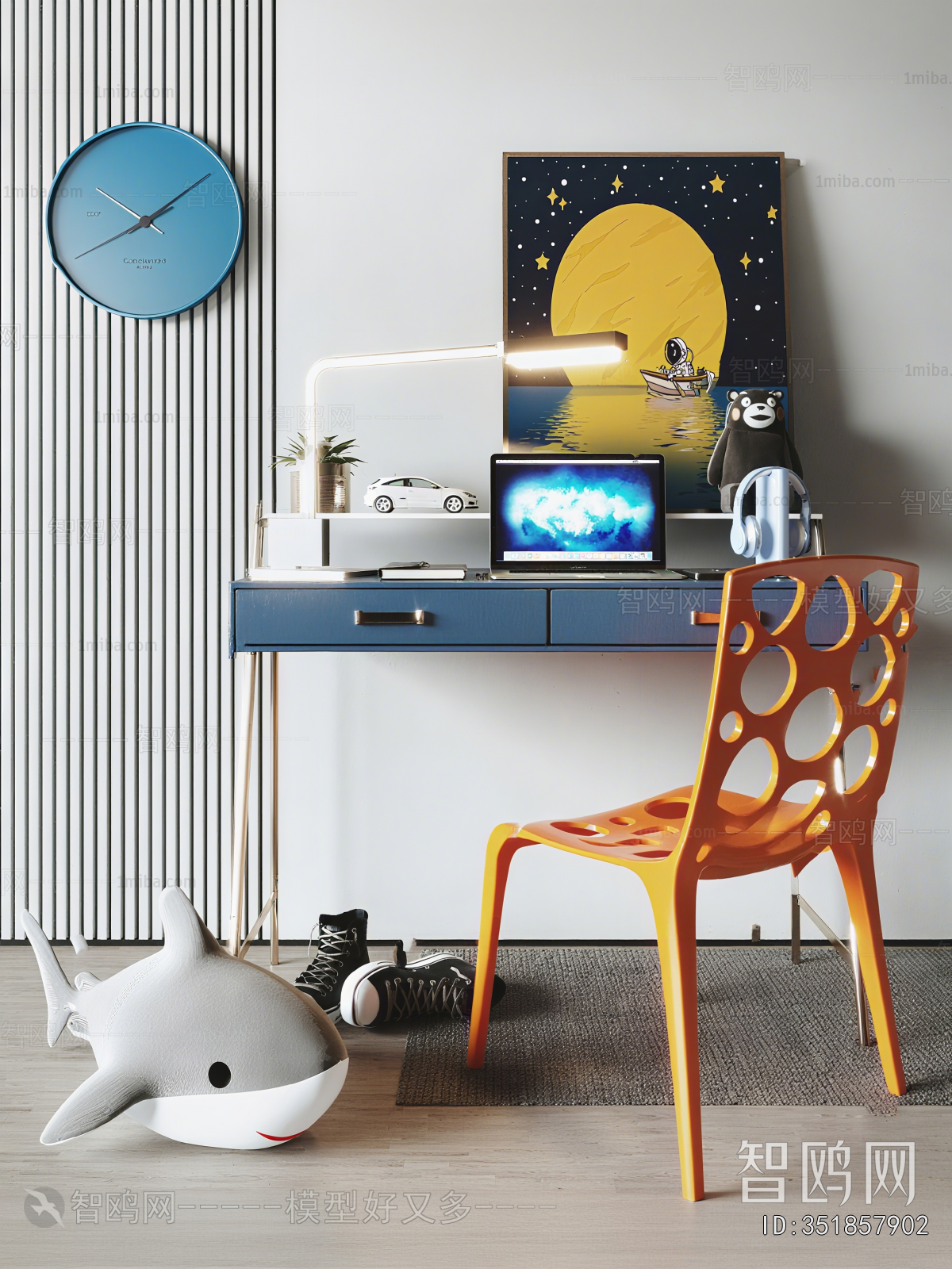 Modern Computer Desk And Chair