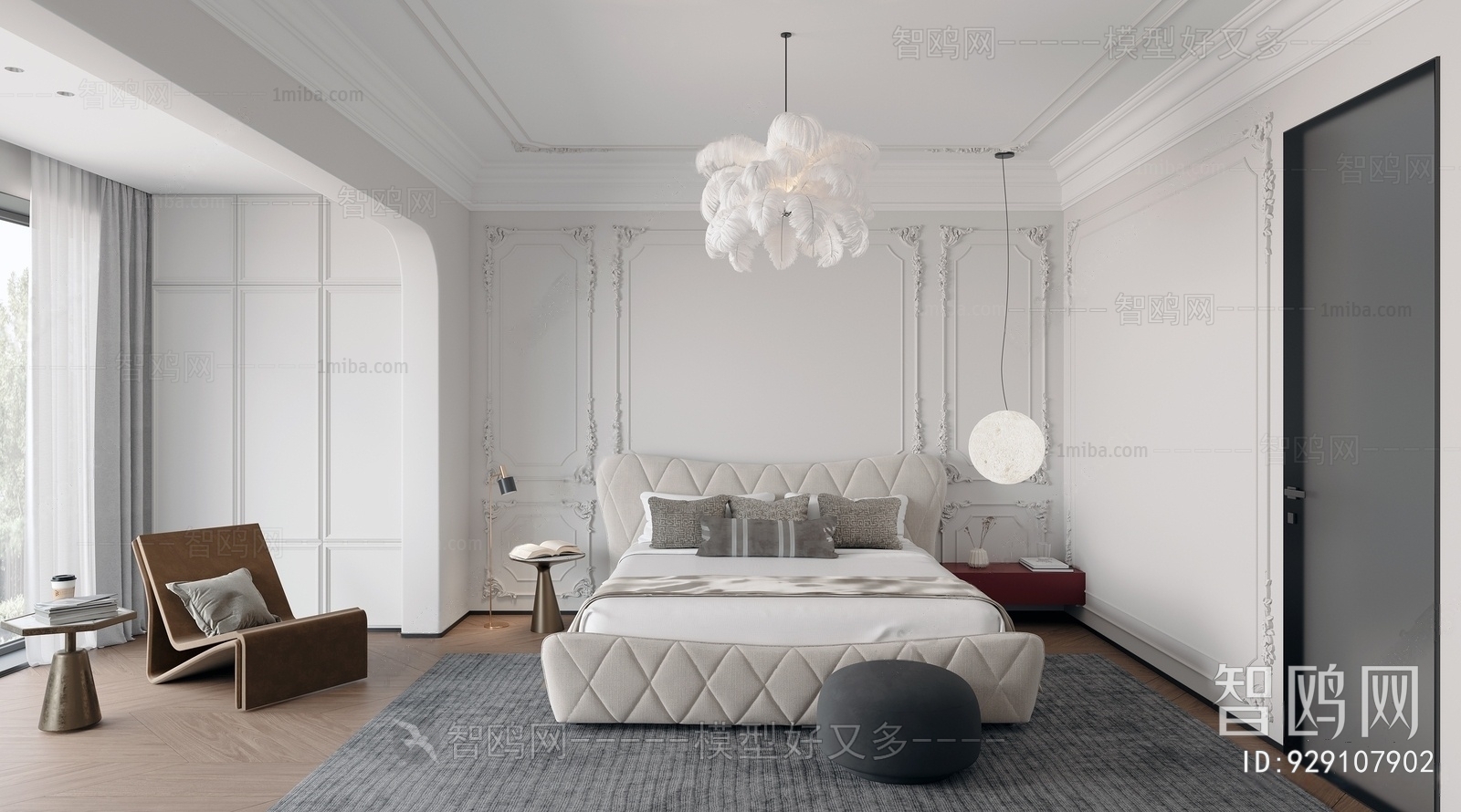 French Style Bedroom