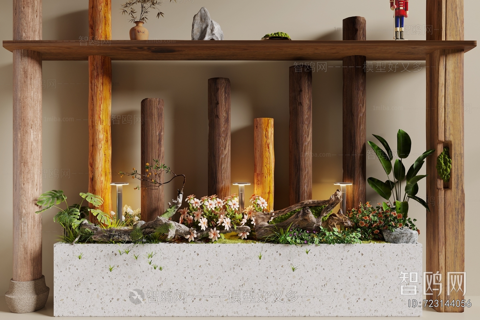 Wabi-sabi Style Plant Landscaping