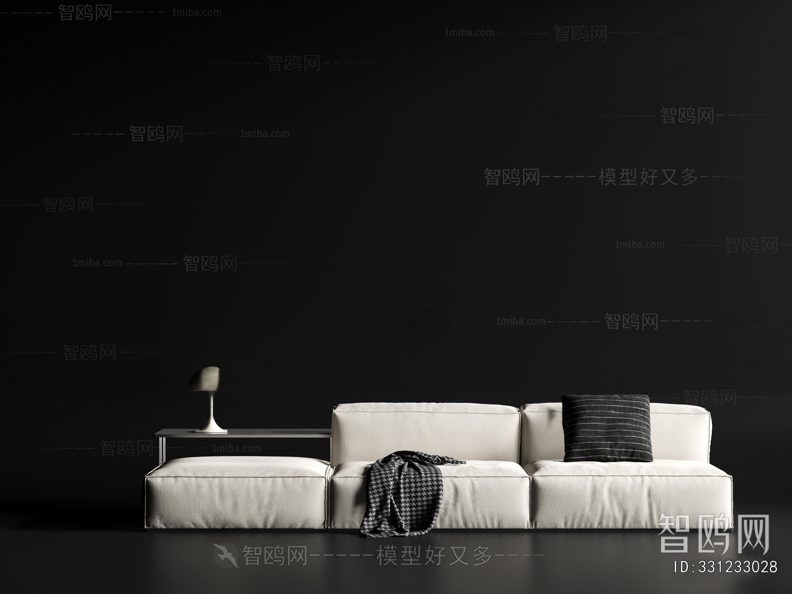 Modern Three-seat Sofa