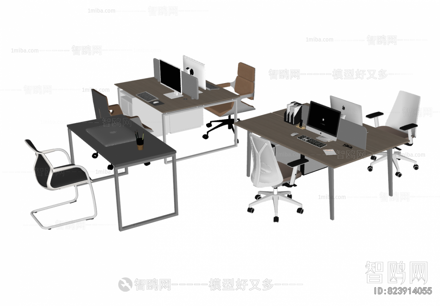Modern Office Desk And Chair