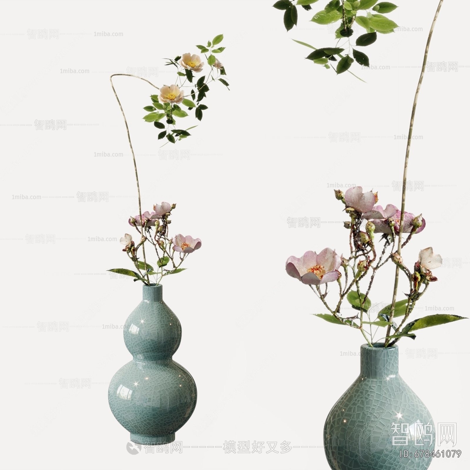 New Chinese Style Flower Arrangement