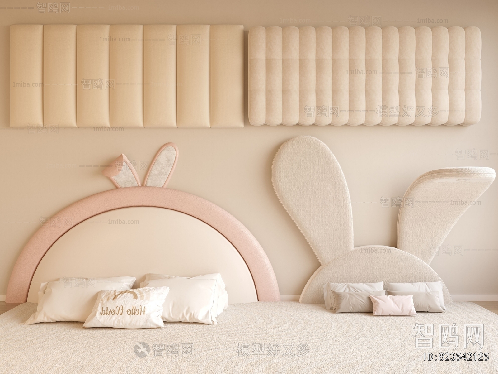 Modern Bedhead Back Rest