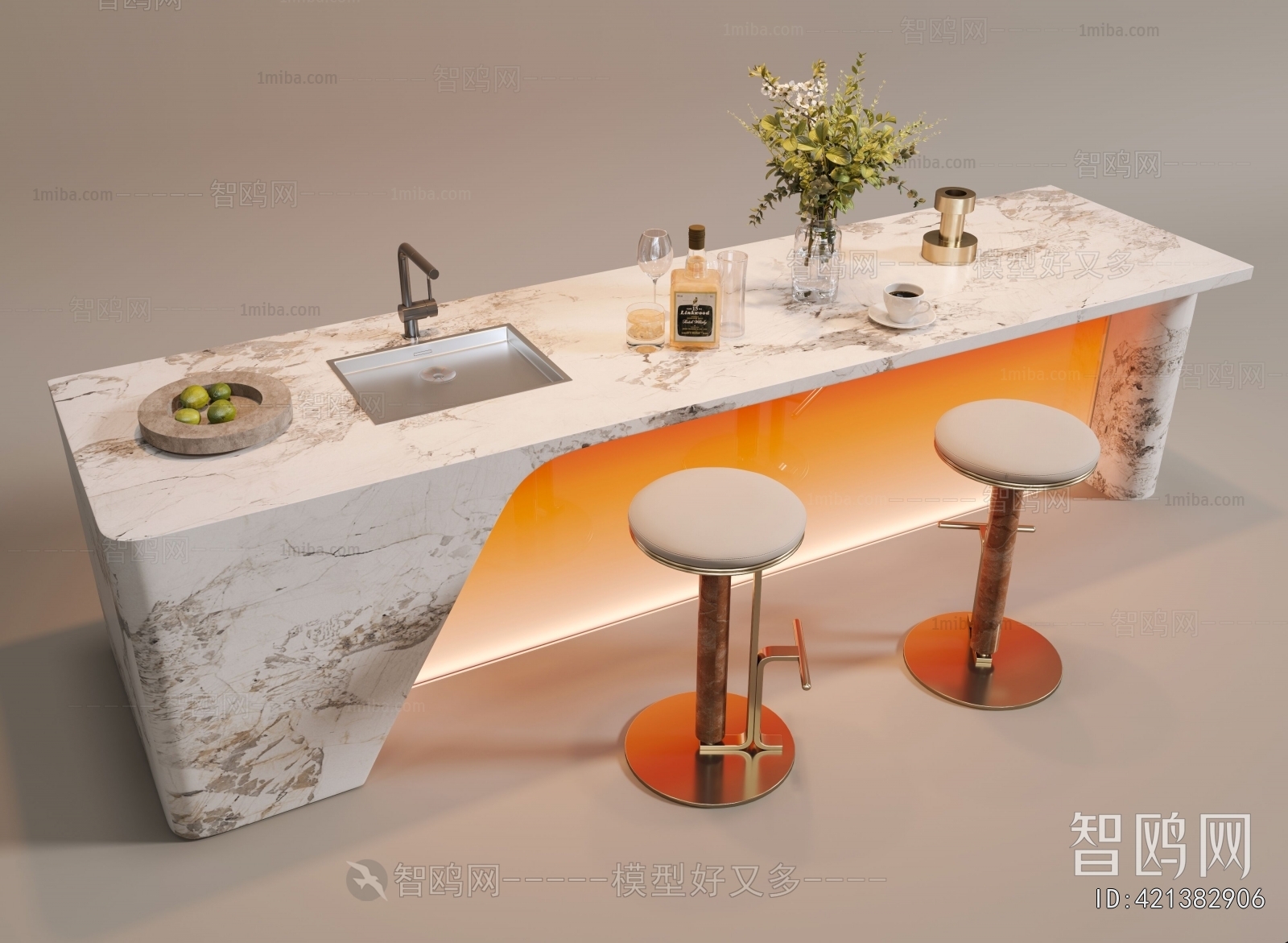 Modern Counter Bar