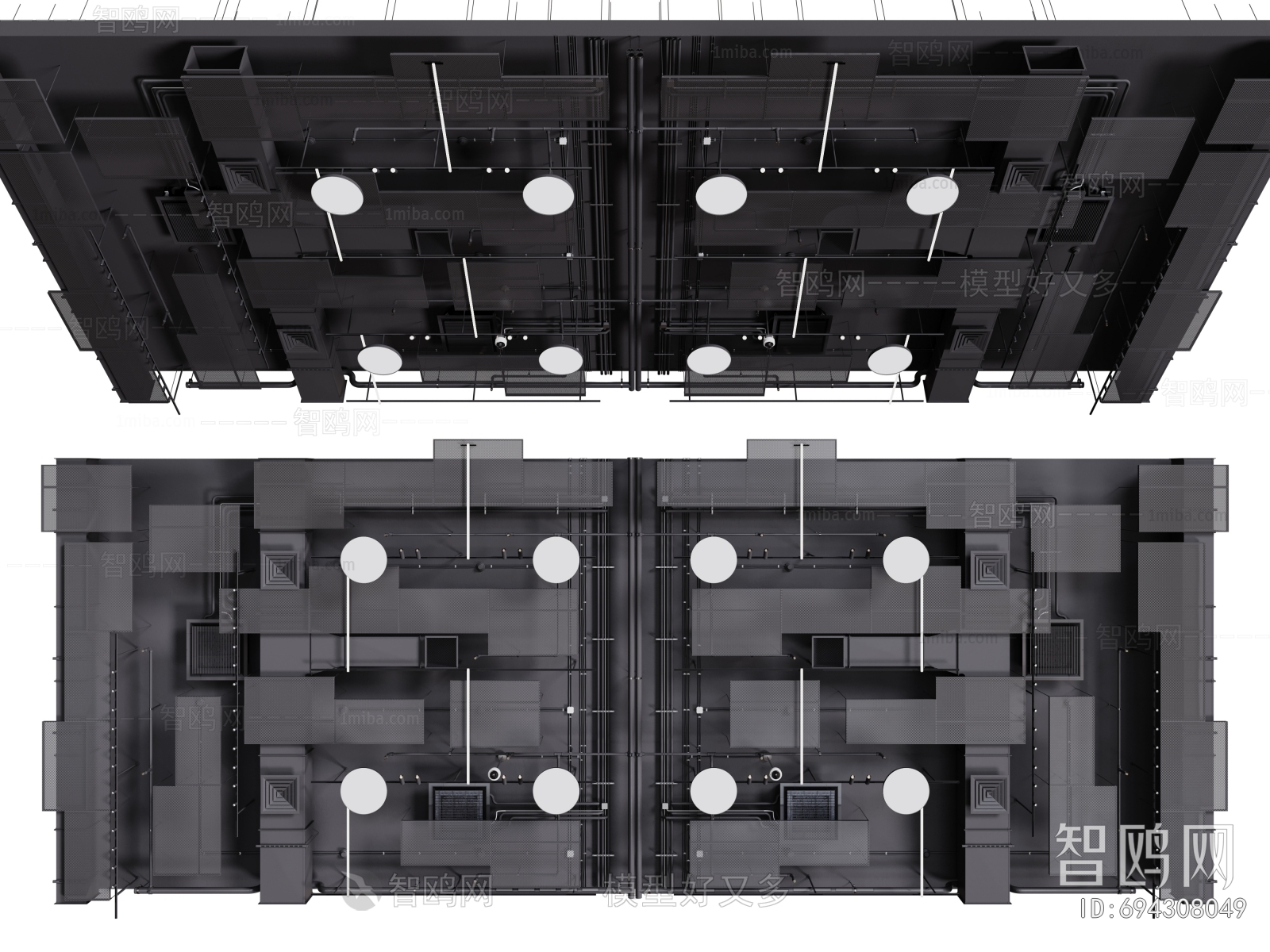 Modern Suspended Ceiling