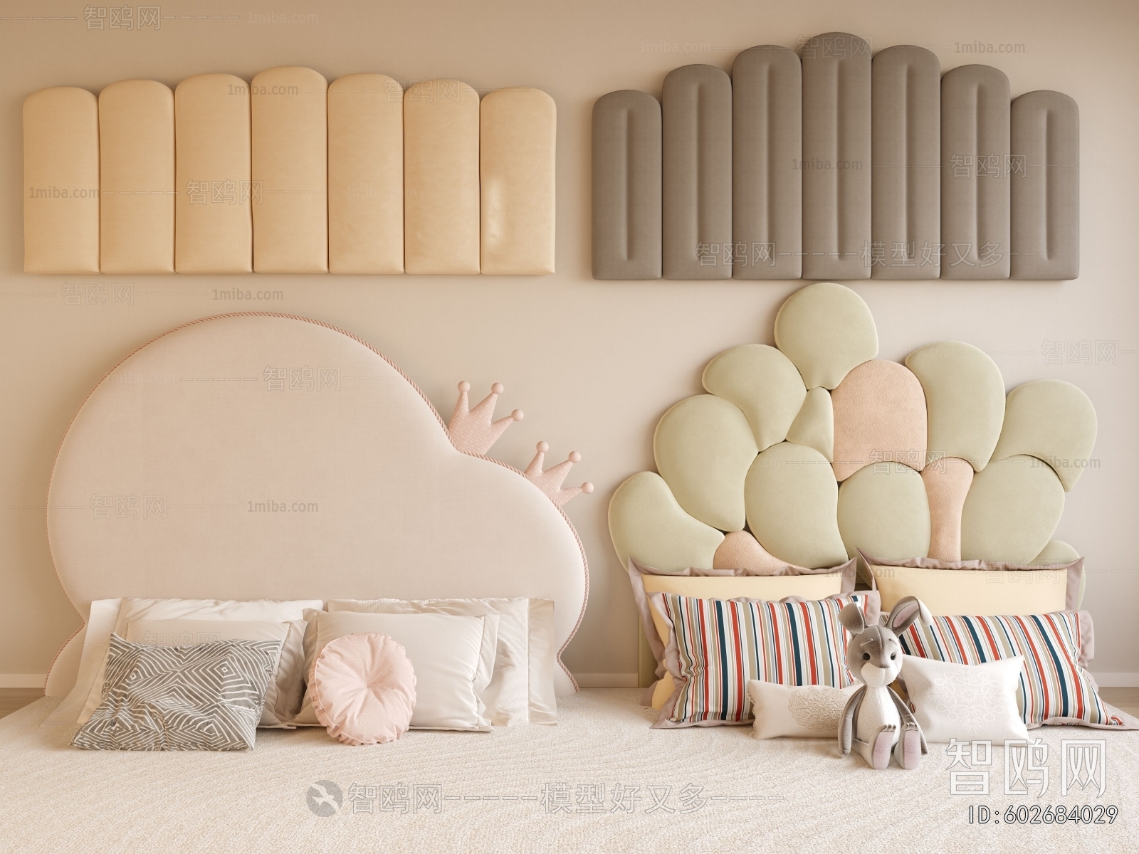 Modern Bedhead Back Rest