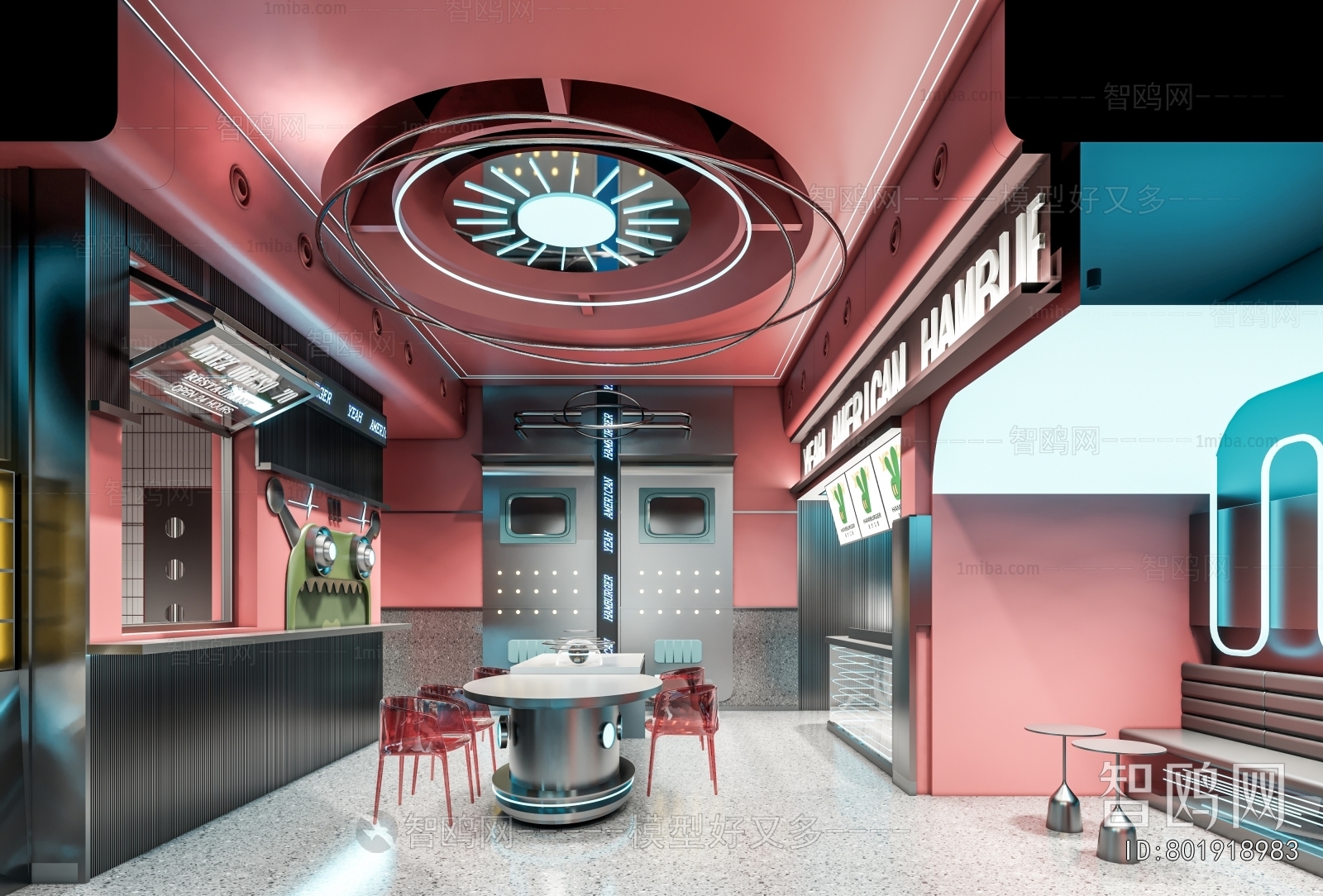 Modern Milk Tea Shop