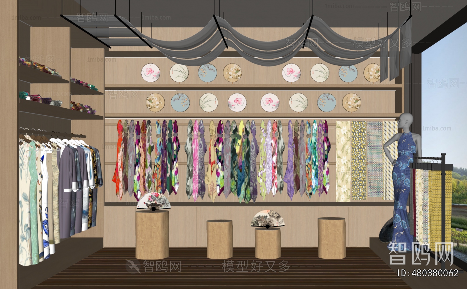 New Chinese Style Clothing Store