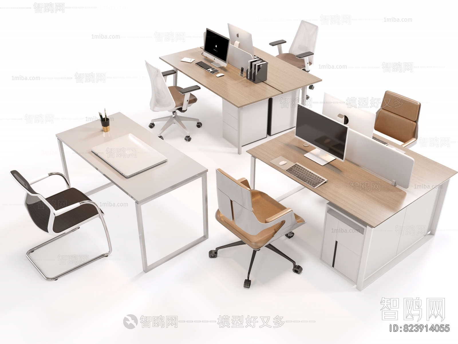 Modern Office Desk And Chair