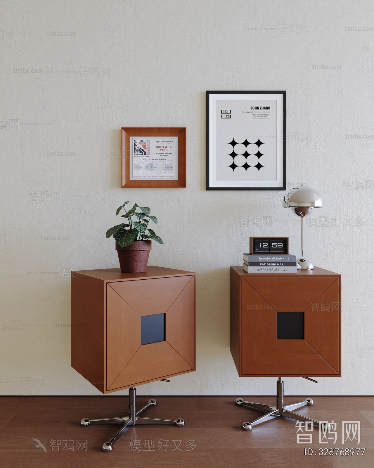 Modern Bedside Cupboard