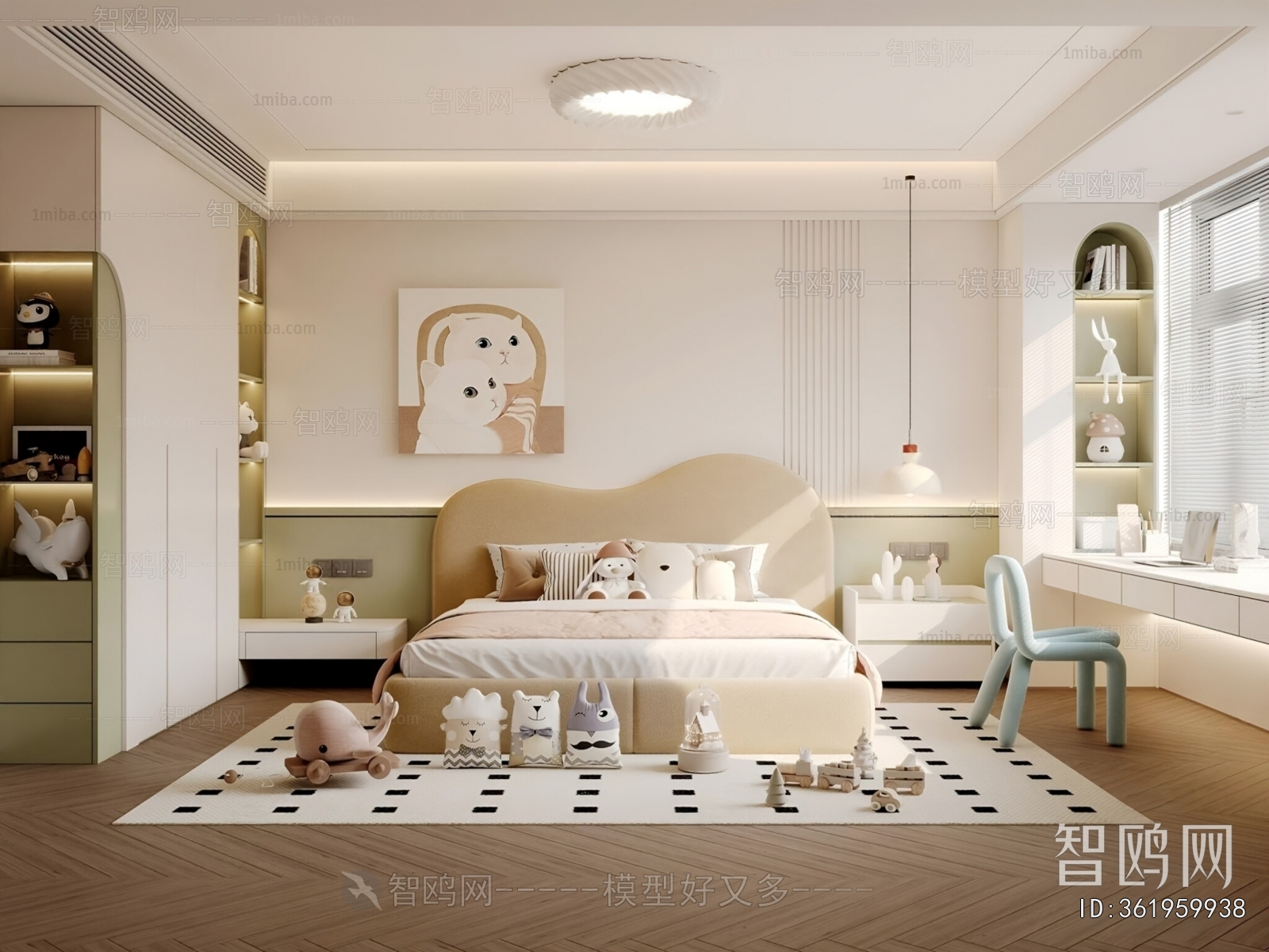 Modern Girl's Room Daughter's Room