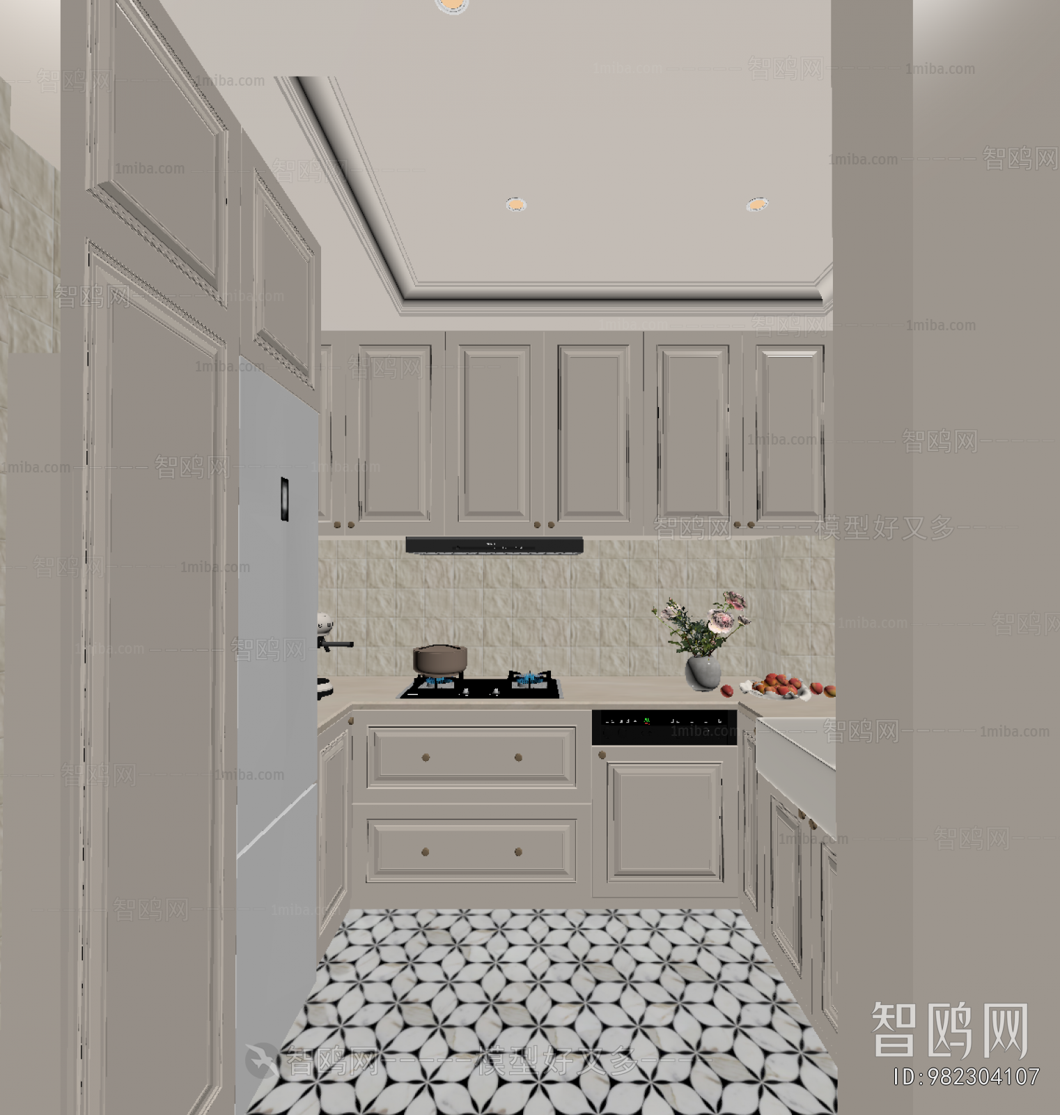 French Style The Kitchen