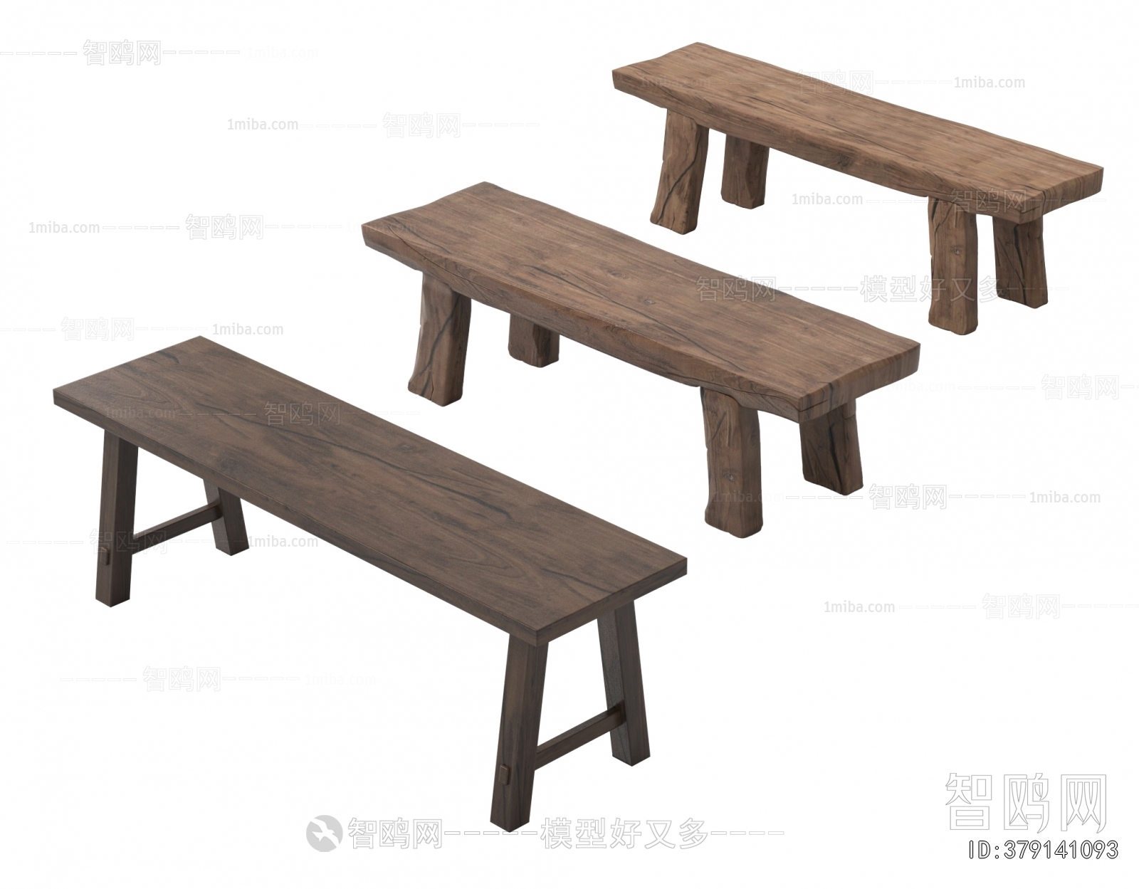 New Chinese Style Bench