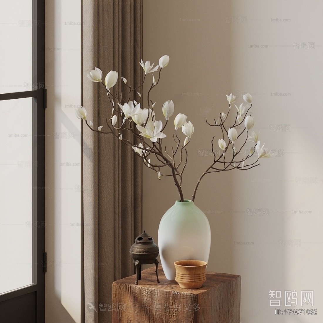 New Chinese Style Flower Arrangement