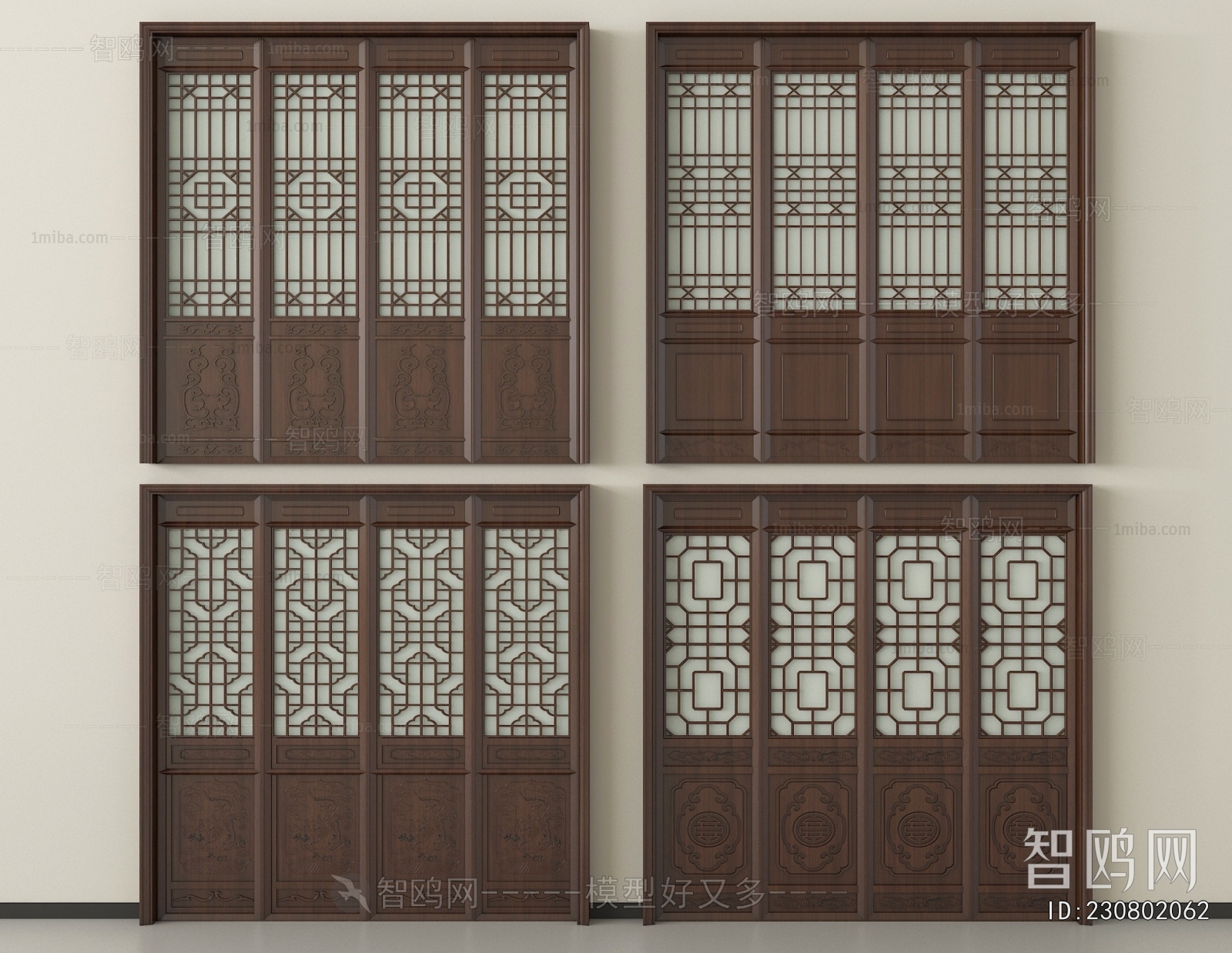 New Chinese Style Door