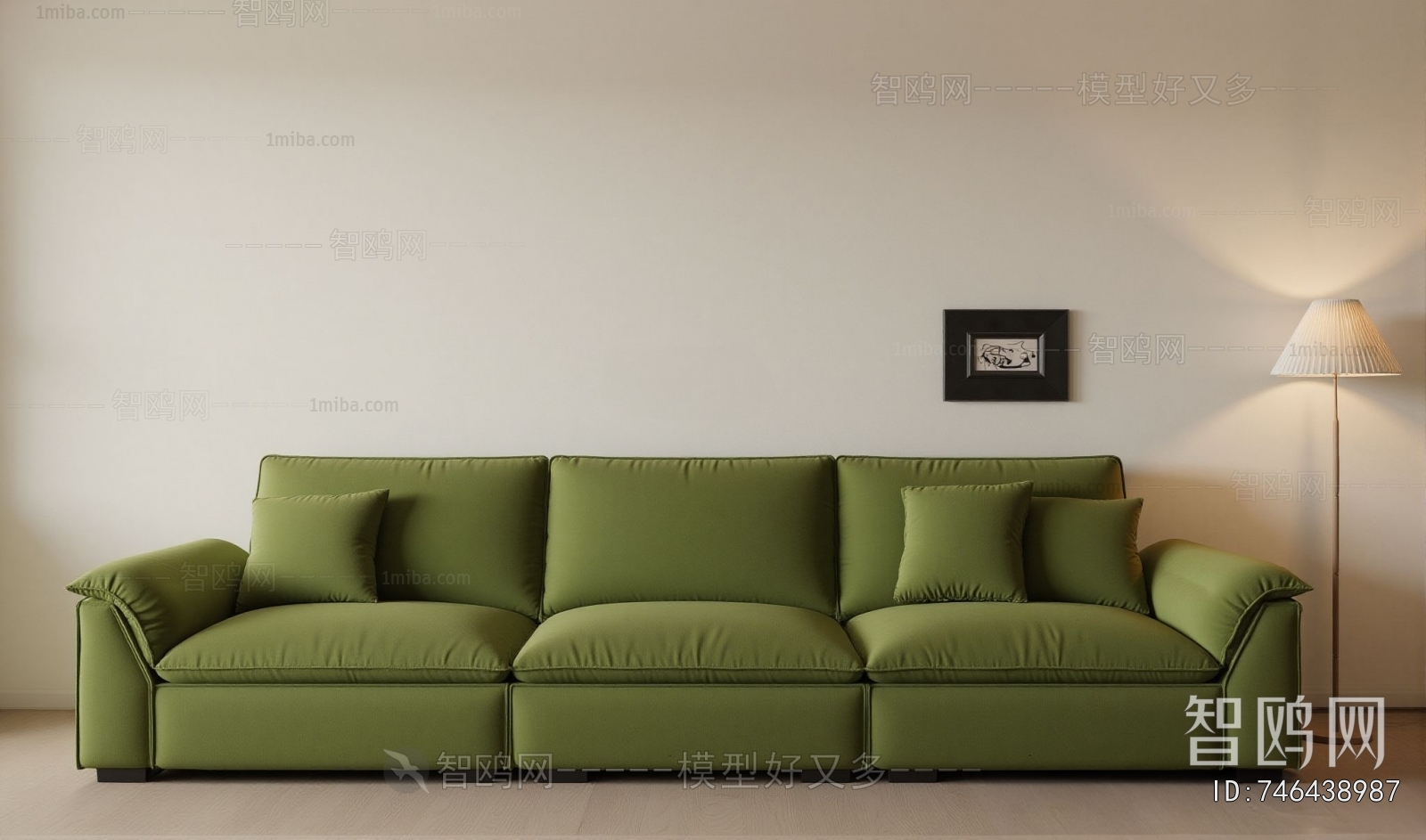 Modern Three-seat Sofa