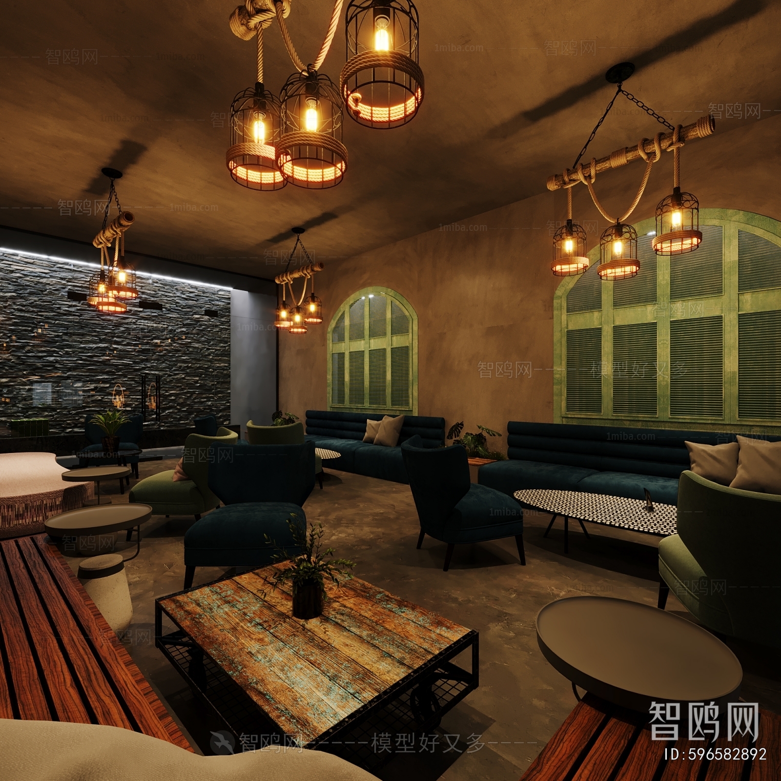 Industrial Style Cafe