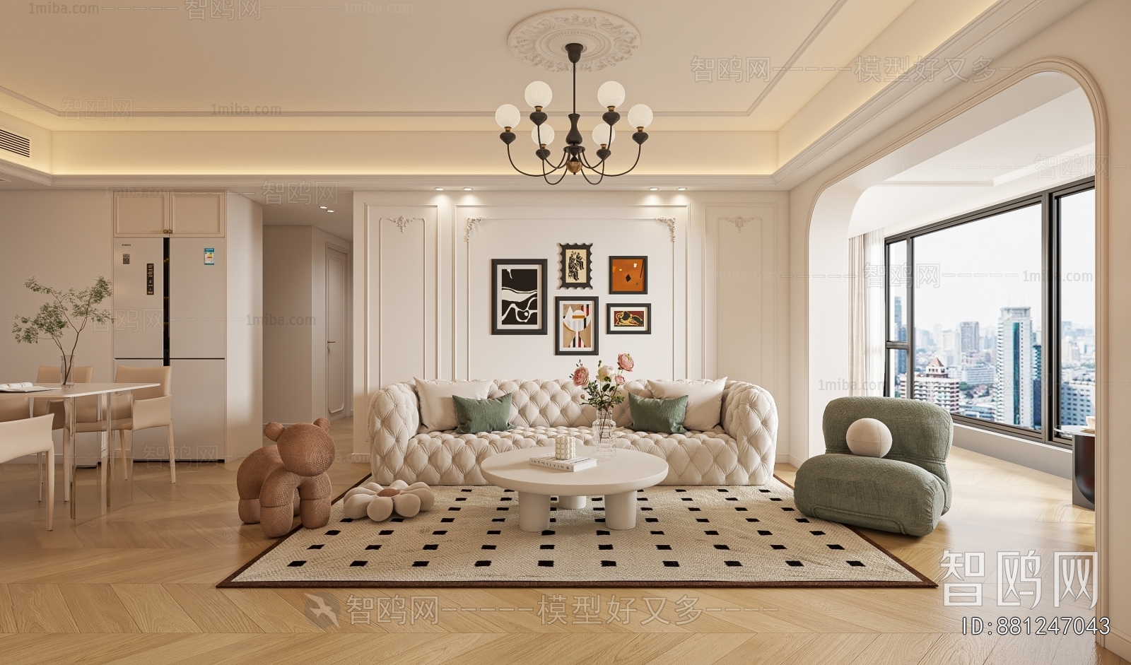 French Style A Living Room