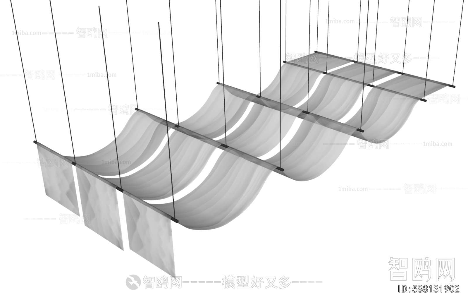 New Chinese Style Suspended Ceiling