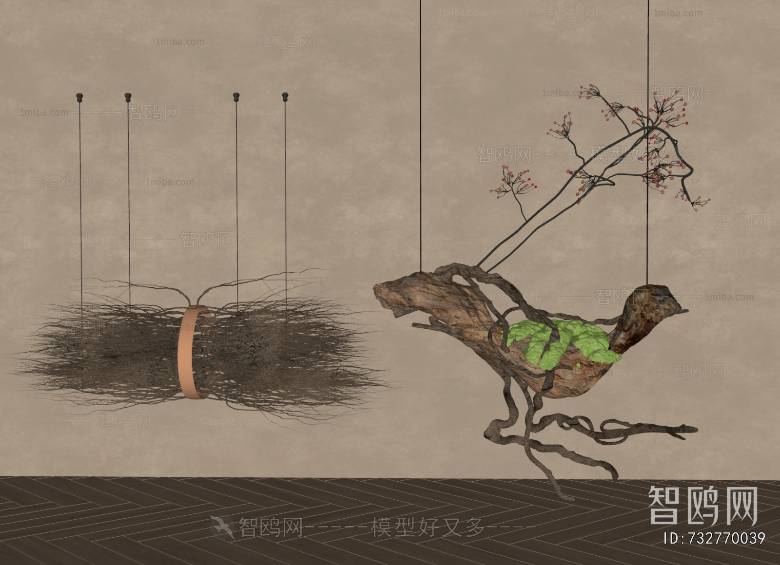 Wabi-sabi Style Plant Landscaping