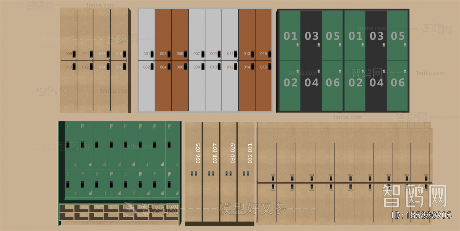 Modern Public Cabinet/lock Cabinet