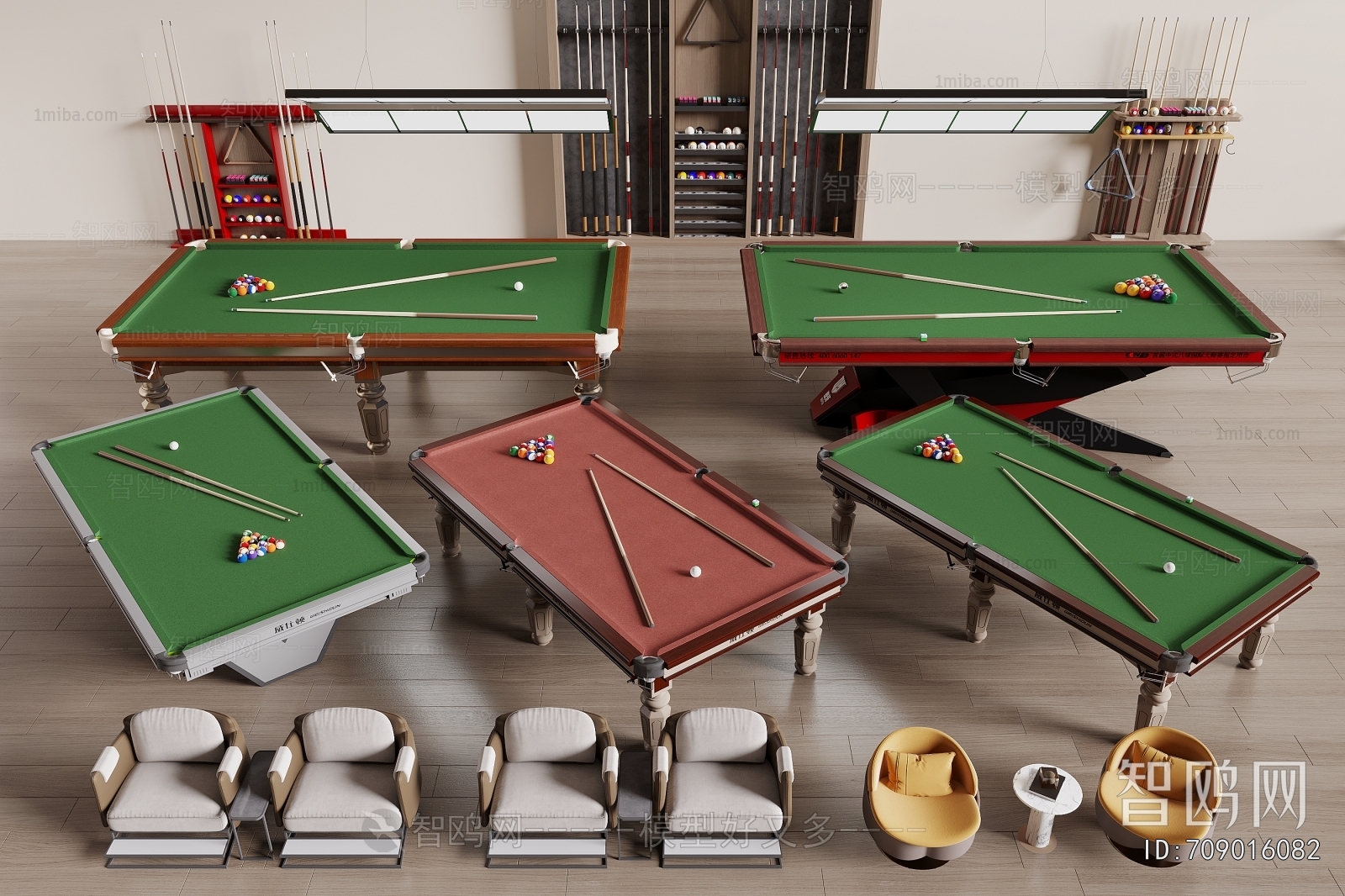 Modern Pool Table