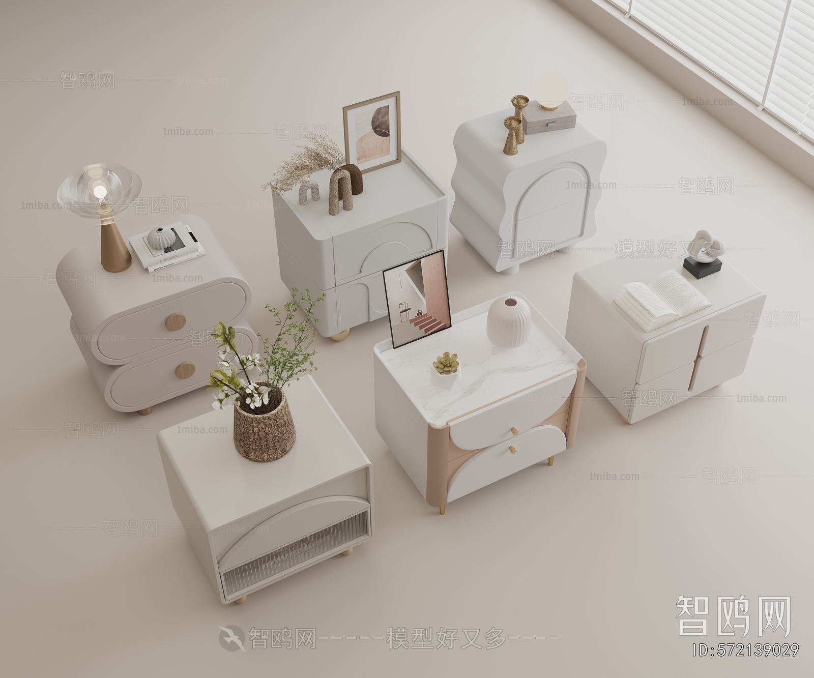 Modern Bedside Cupboard