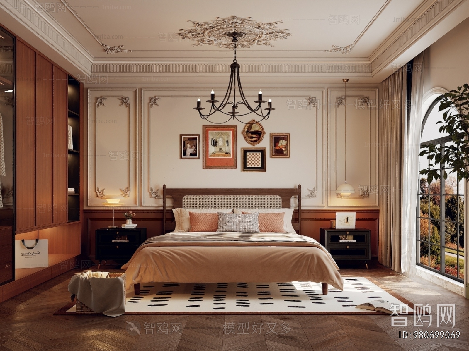French Style Bedroom