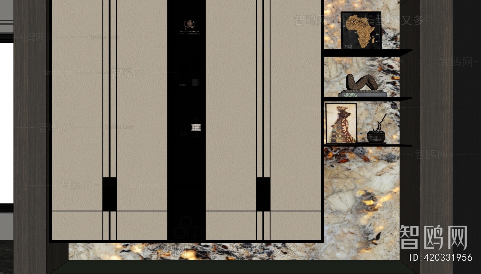 Modern Entrance Cabinet