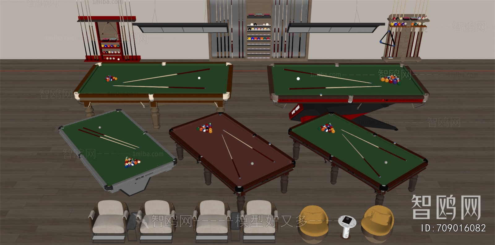 Modern Pool Table