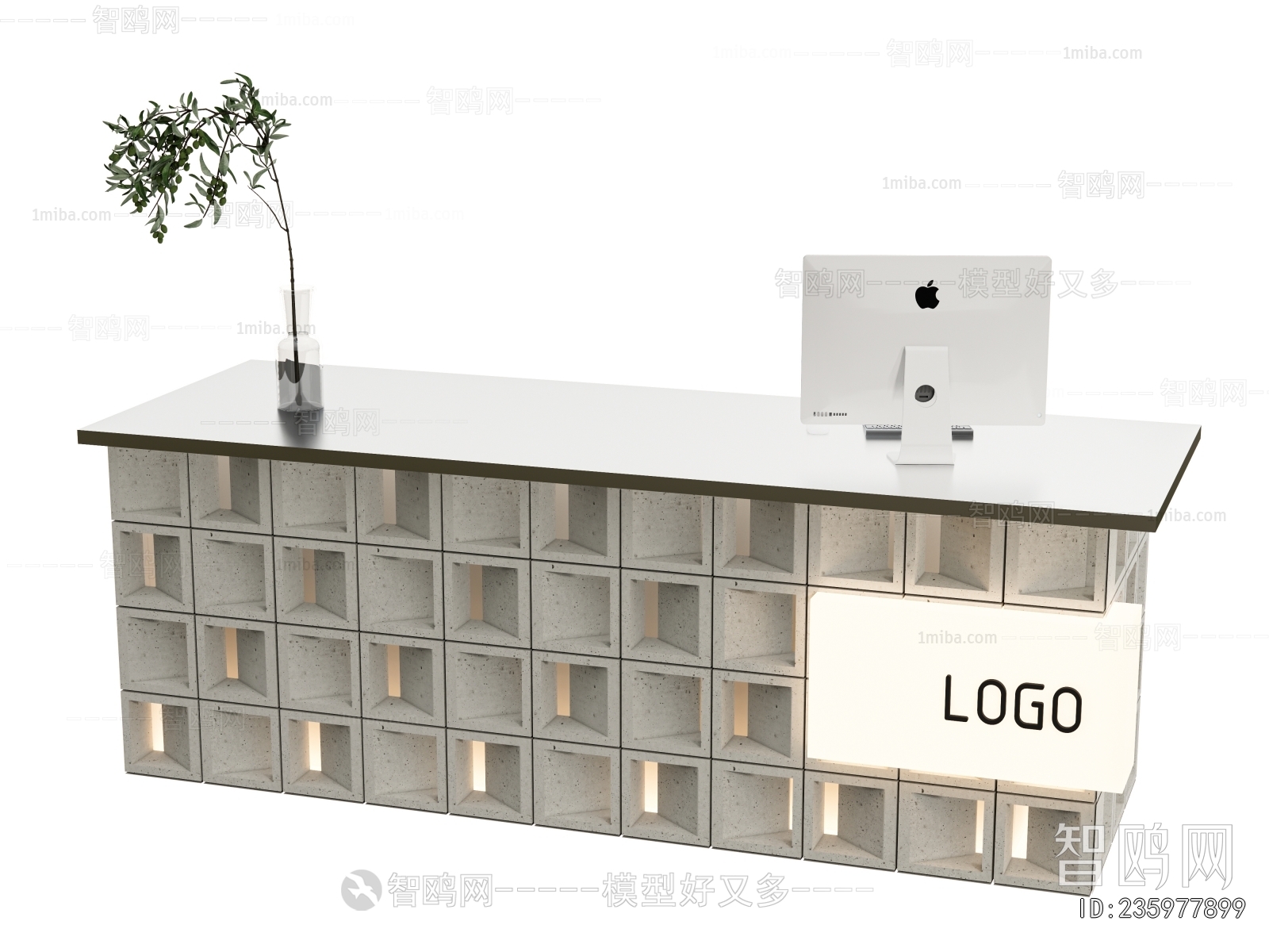 Modern Reception Desk