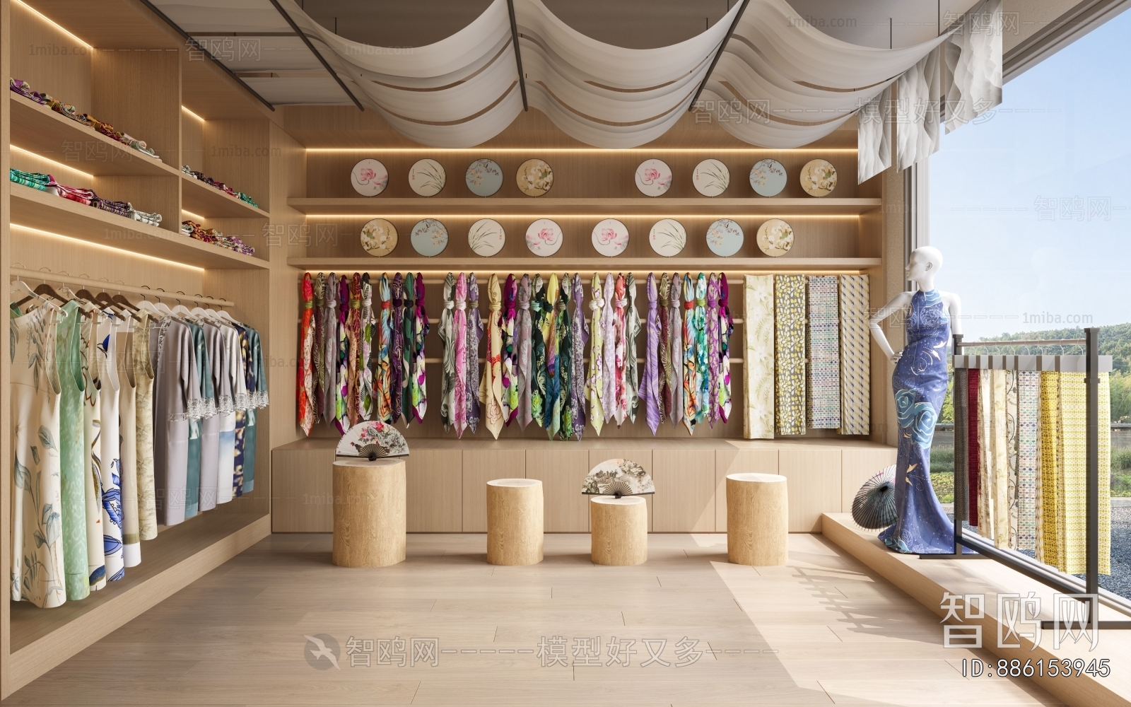 New Chinese Style Clothing Store