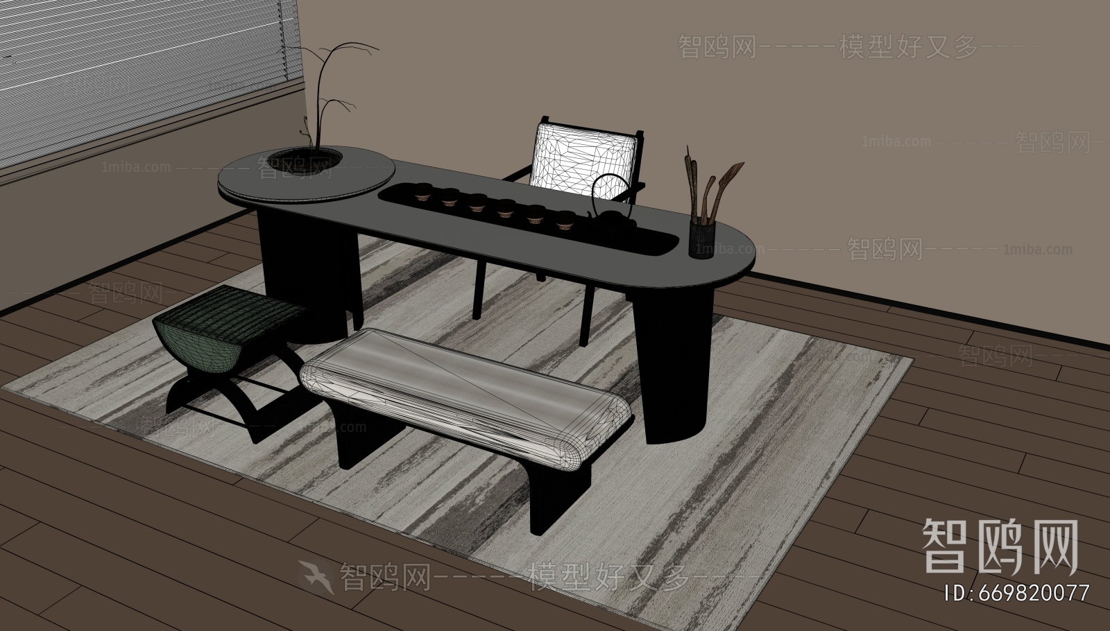 New Chinese Style Tea Tables And Chairs