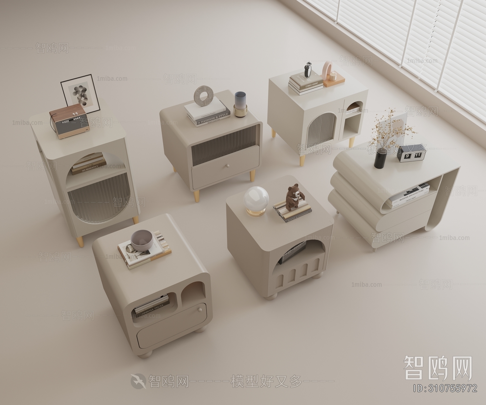 Modern Bedside Cupboard