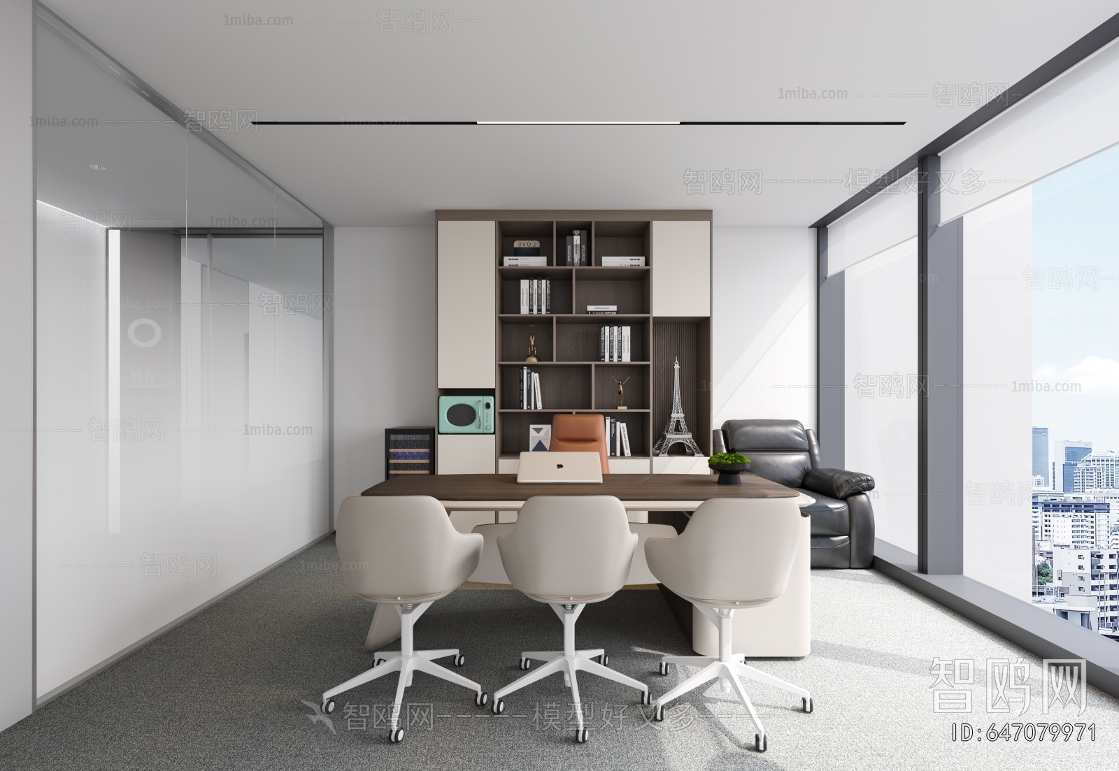 Modern Manager's Office