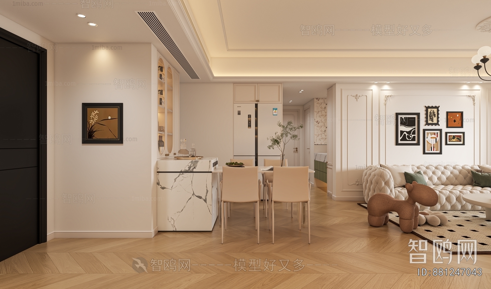 French Style A Living Room