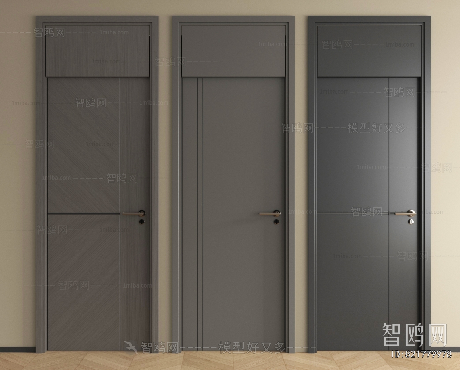 Modern Single Door