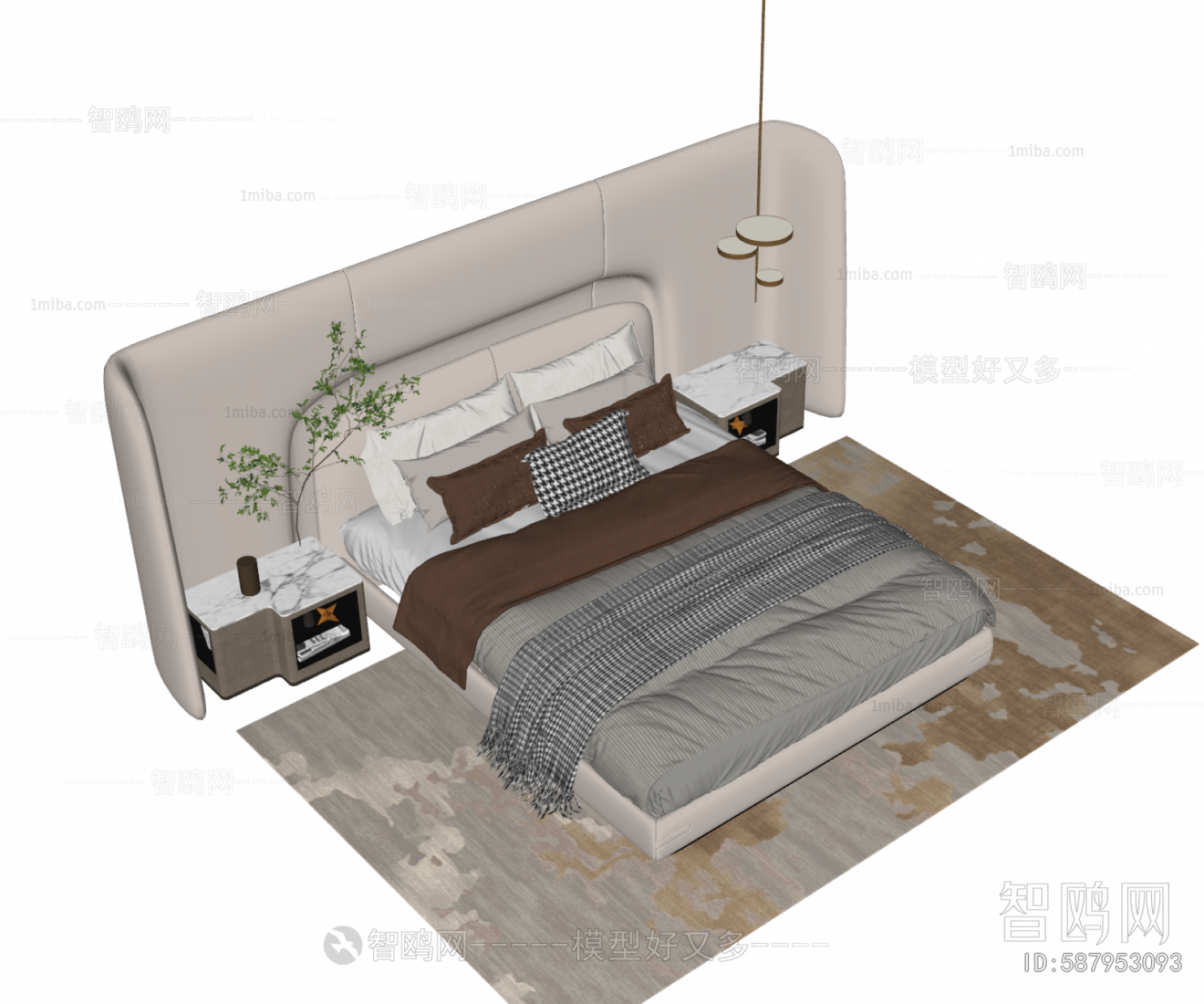 Modern Double Bed