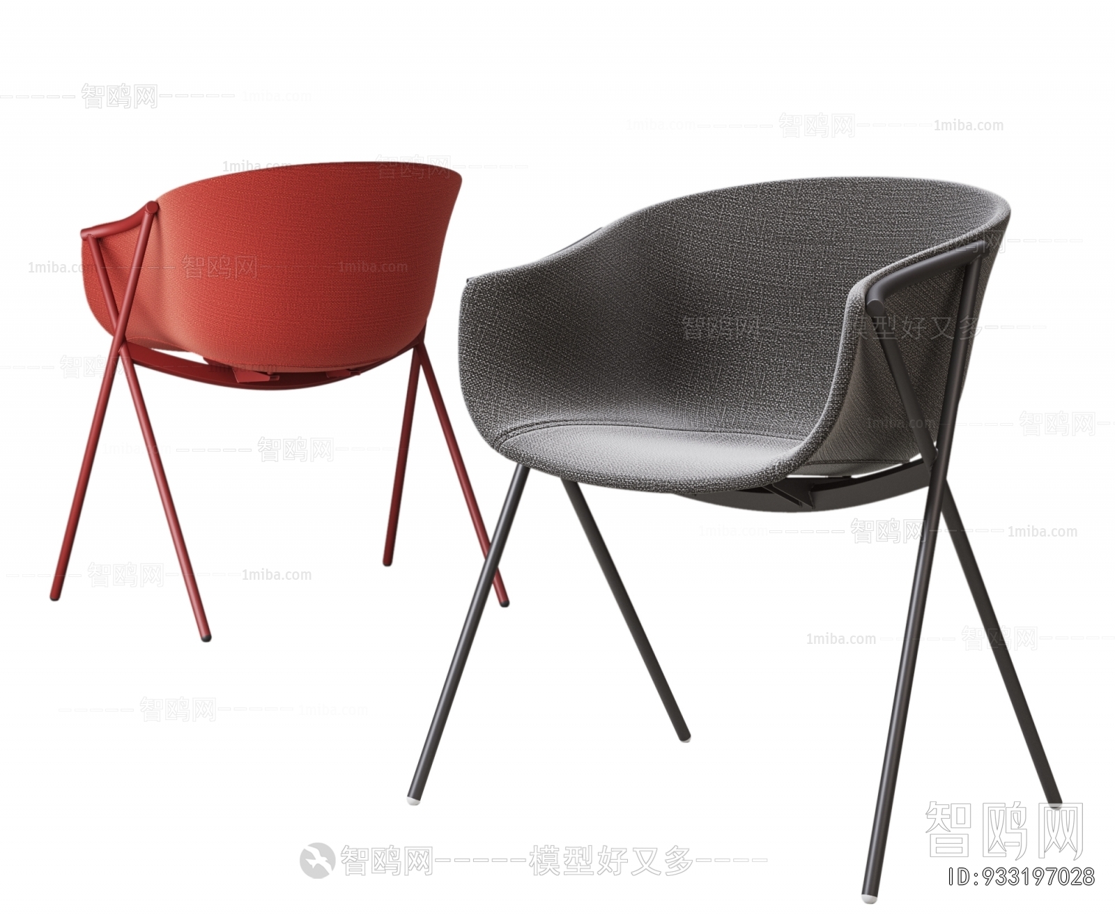 Nordic Style Single Chair