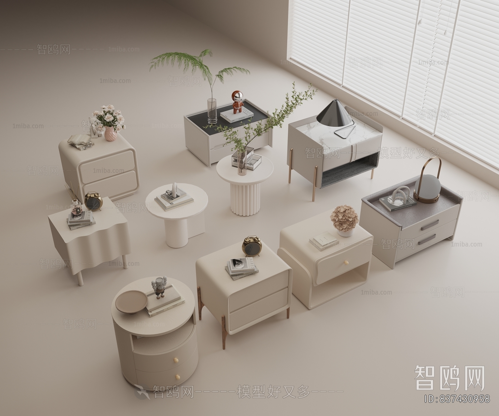 Modern Bedside Cupboard